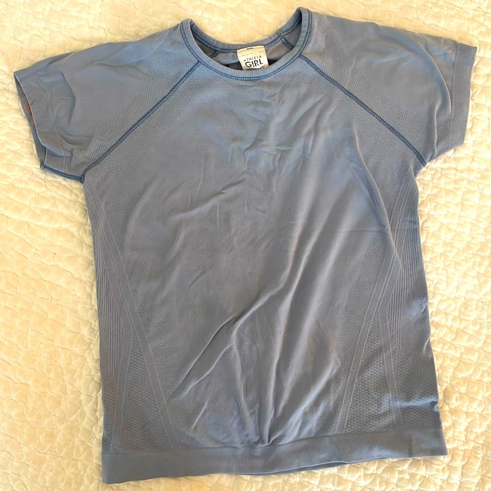 Athlete girls athletic shirt